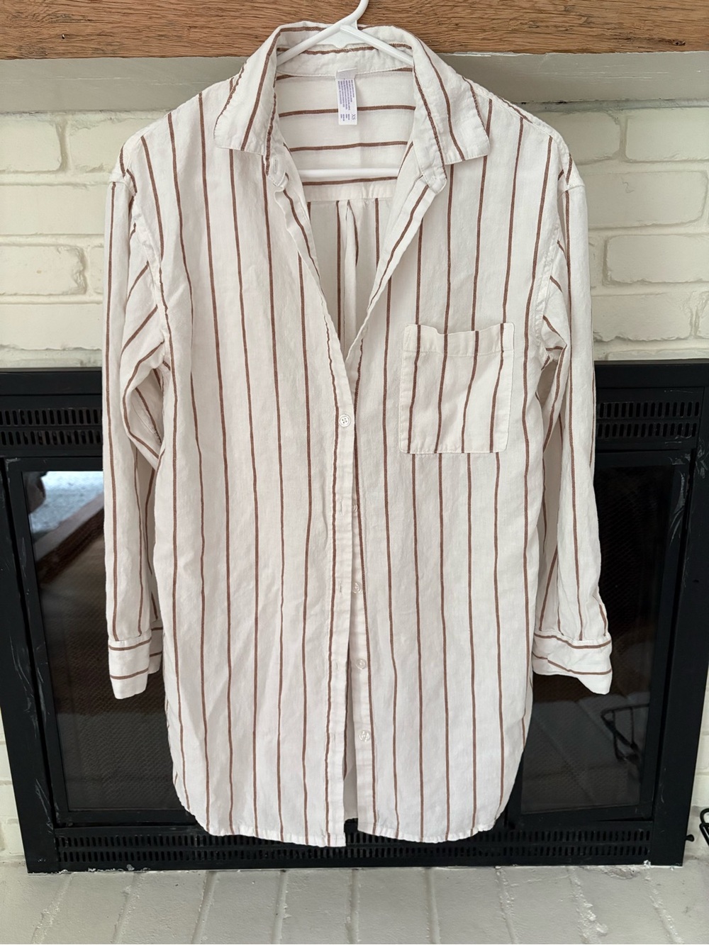 Oversized swim tunic cover-up